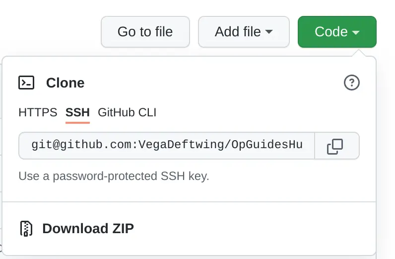 GitHub Code Button
